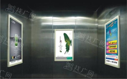 浙江杭州西湖區綠城寫字樓電梯框架廣告